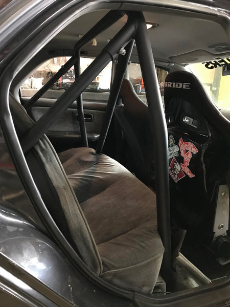 4-Point Half Roll Cage Nissan Skyline R33 4-Door CAMS