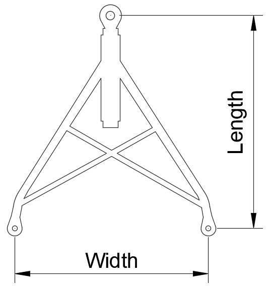 Wishbone Track Locator Kit